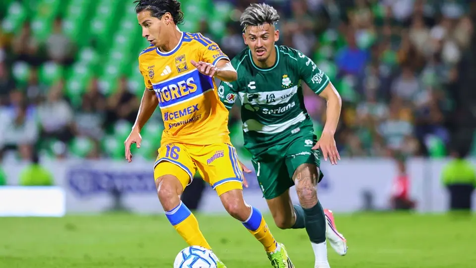 Partido entre Santos y Tigres en el Apertura 2026 de la Liga MX | MEXSPORT