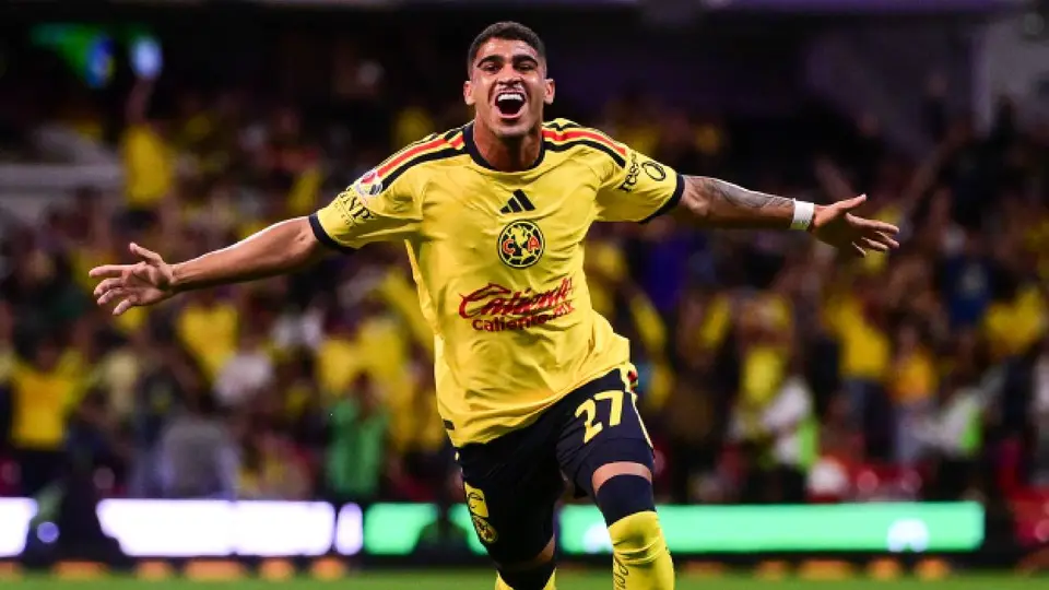 Icarus Conceição tras anotar con América | IMAGO7