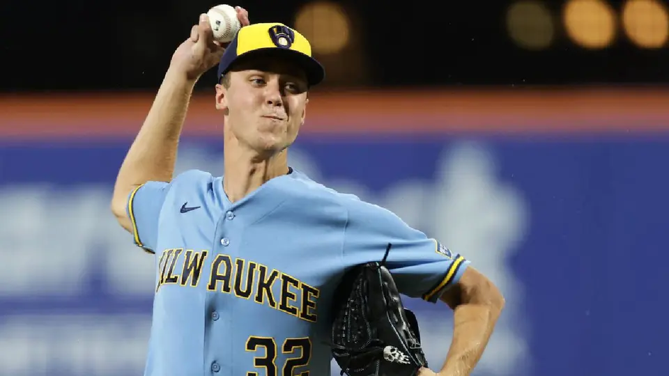 Jacob Misiorowski con Milwaukee | AP