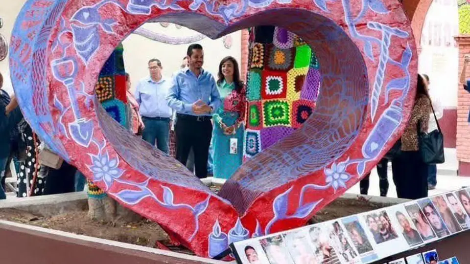 La actividad formó parte de una jornada organizada por el DIF de Salamanca por el Día Internacional de las Víctimas de Desapariciones Forzadas./@jorgegogdl