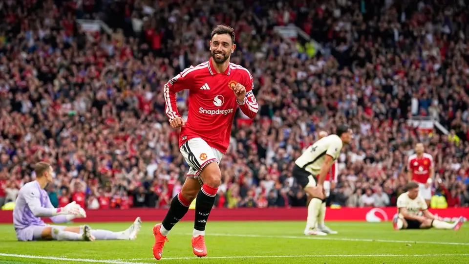 ¡El show del capitán! Bruno Fernández comanda remontada de Manchester United