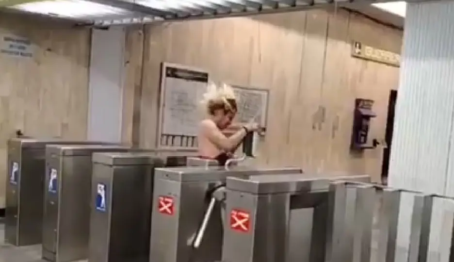 El Metro realizó un corte de energía por seguridad / Captura de pantalla