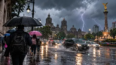 Lluvias en CDMX seguirán hasta el 5 de octubre: estos días habrá tormentas y granizo