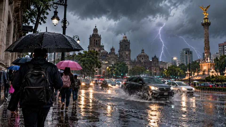 Lluvias en CDMX seguirán hasta el 5 de octubre: estos días habrá tormentas y granizo