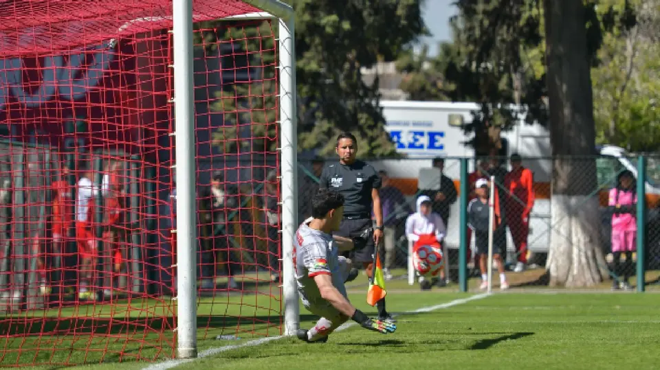 David Shrem con el Toluca Sub-21 durante el Apertura 2026 | IMAGO7