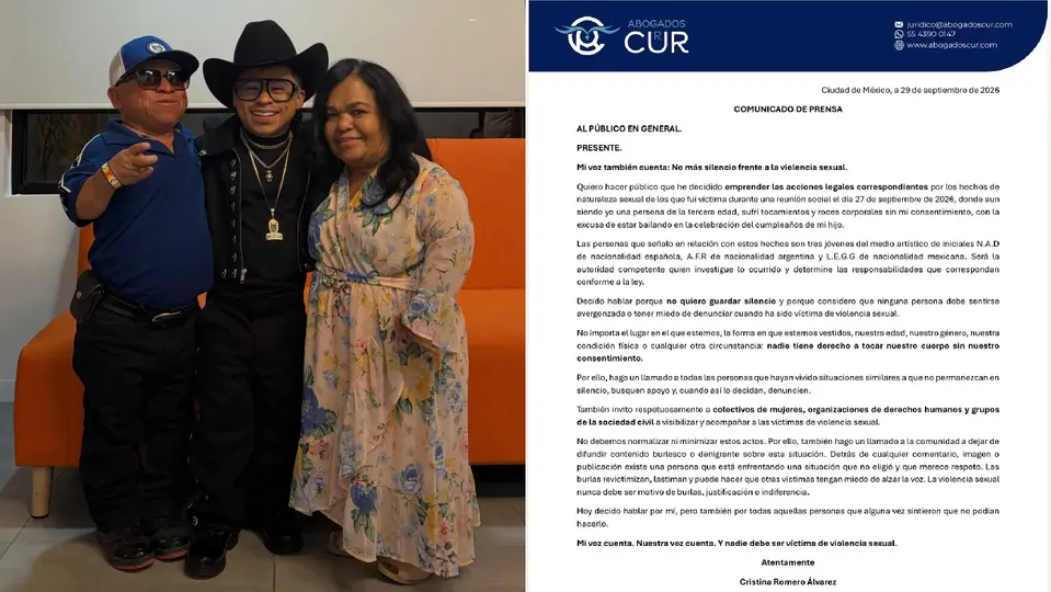 La mamá de Abelito dijo que decidió denunciar para que a ninguna otra mujer pase por lo mismo /  IG: @lamamadeabelito