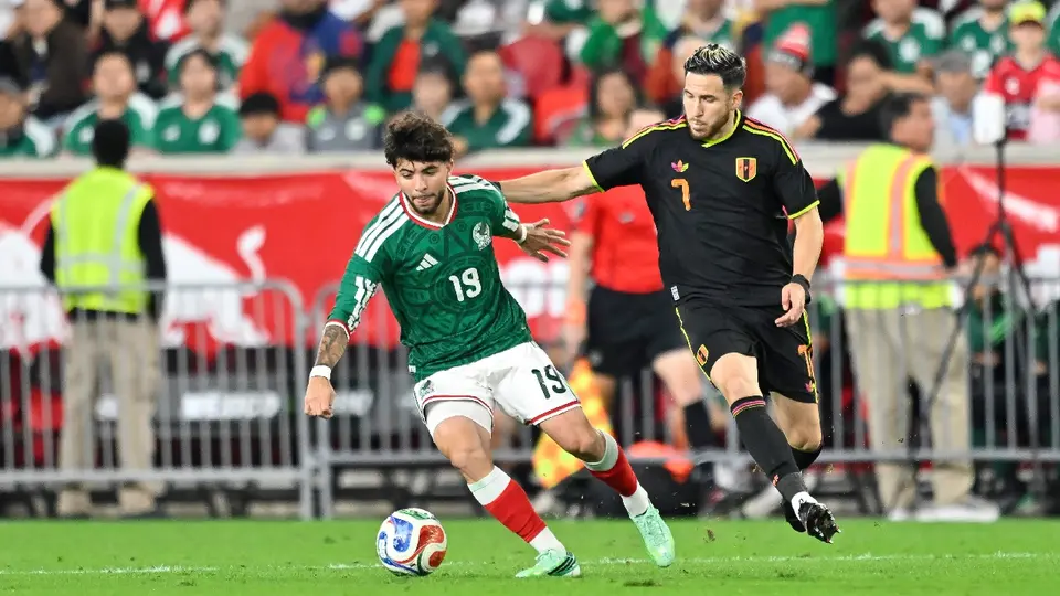 Denzell García enfrentando a Perú con un amistoso con la Selección Mexicana | IMAGO7