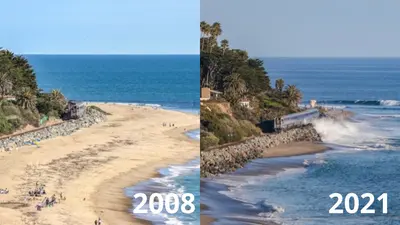 Ondas Kelvin: el fenómeno que podría elevar hasta 30 cm el nivel del mar en California