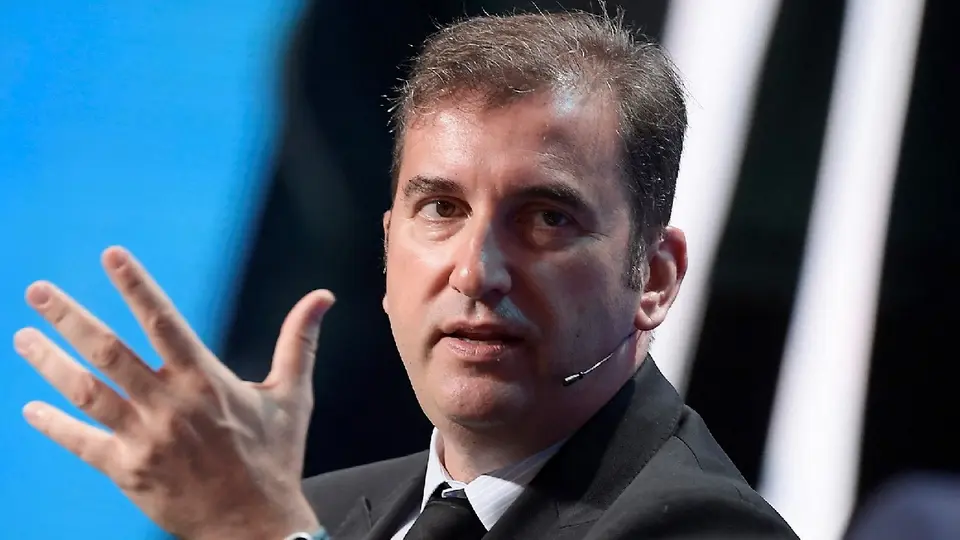 Ferran Soriano, directivo español en un plática del Dubai International Sports Conference | AFP