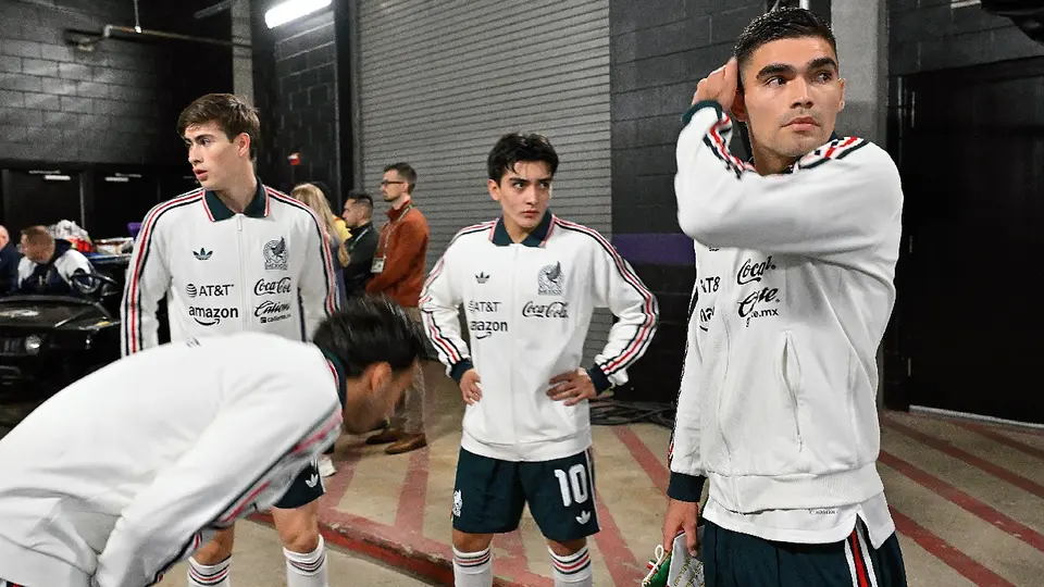 Gilberto Mora, Johan Vásquez y Armando González previo a un juego de la Selección Mexicana | IMAGO7