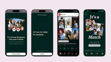 ¿Citas en grupo? Tinder lanza nueva función para hacer match con grupos de amigos
