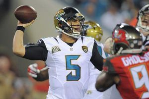 Blake Bortles, fundamental en triunfo de Jaguares