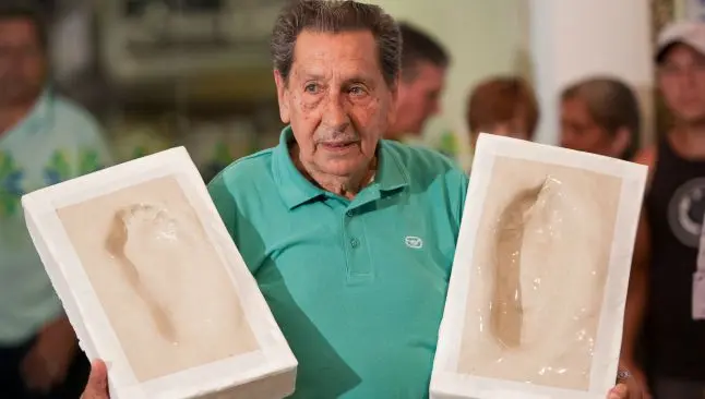 Alcides Ghiggia es recordado por la hazaña hecha con Uruguay en 1950 | AP