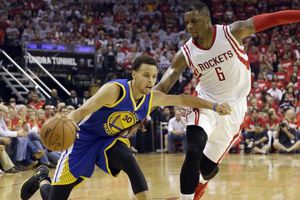 Warriors humilla a Rockets de visita y acaricia Final de la NBA