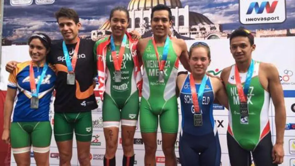 Mexicanos brillan en Panamericano de Duatlón