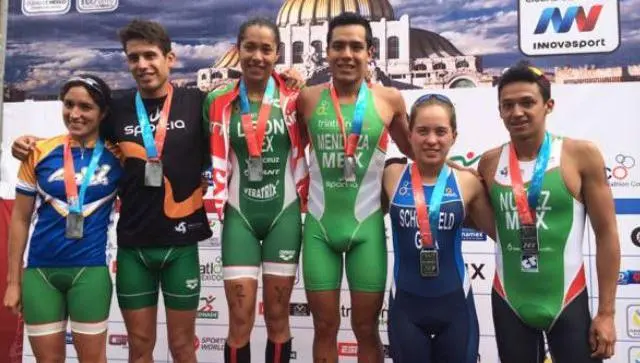 Mexicanos brillan en Panamericano de Duatlón