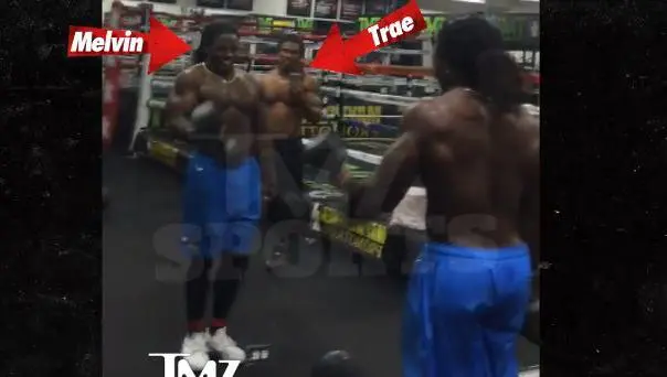 Jugadores de la NFL entrenan en gimnasio de Mayweather