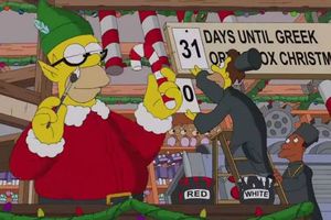 Difunden 'gag' del Sillón de los Simpson Navidad 2014