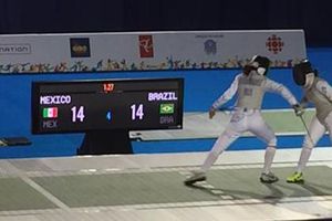 Equipo femenil de Esgrima gana Bronce