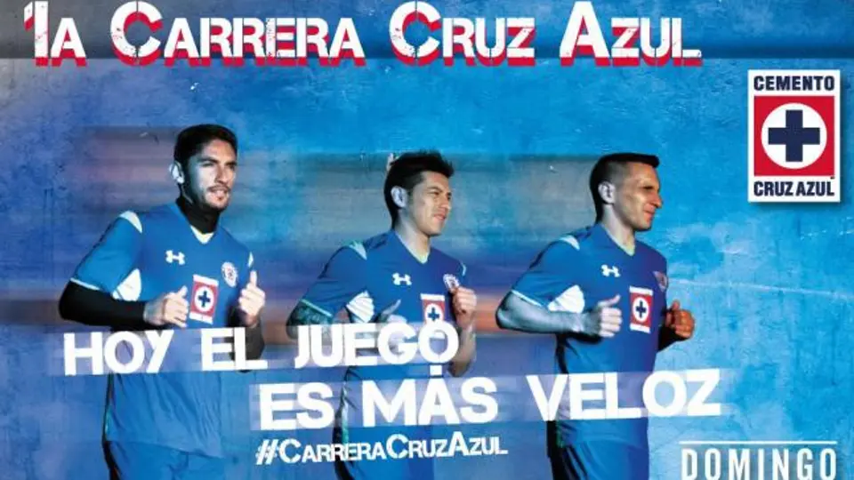 Cruz Azul lanza su primera carrera