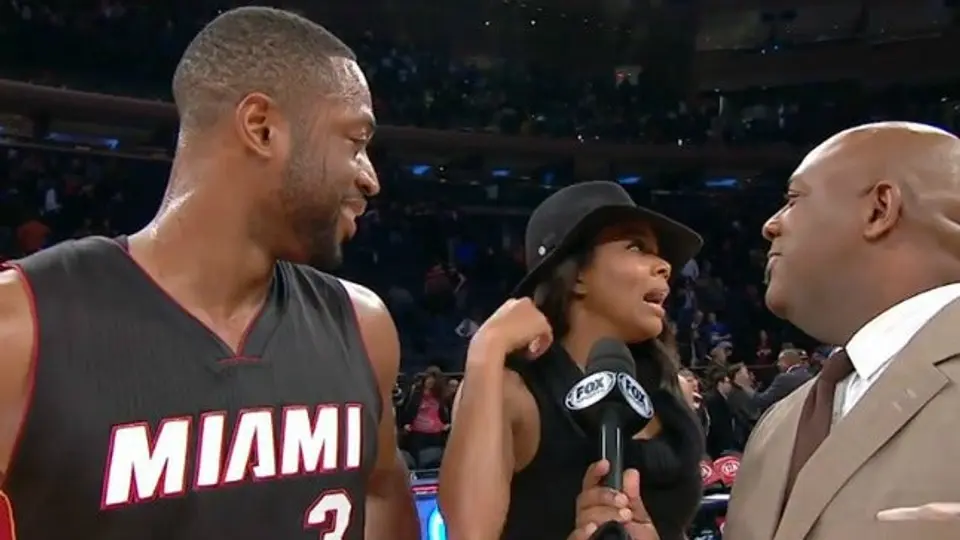 Esposa de Wade le regresa 'videobomb' a su marido