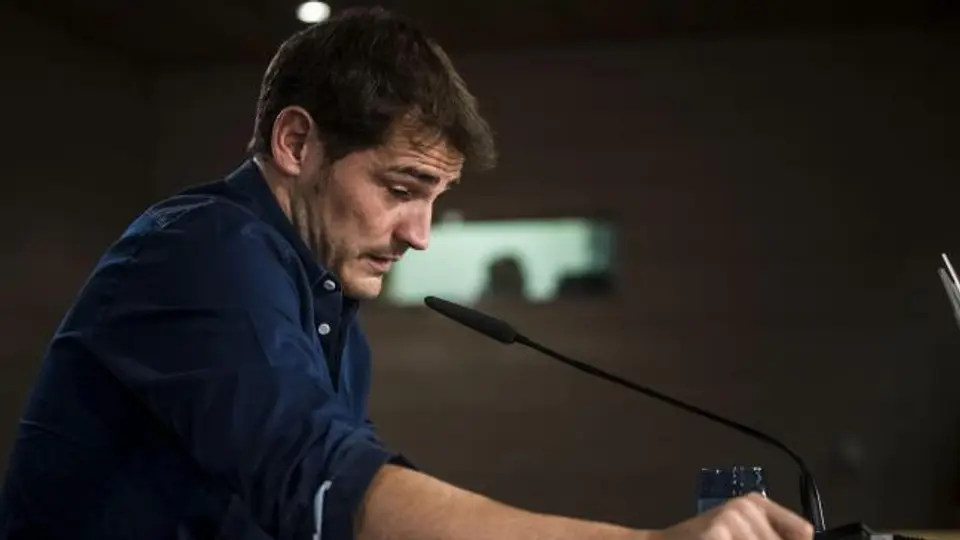 Casillas, vencido por las lágrimas en su despedida