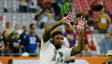Odell Beckham Jr. se luce en práctica previa a Pro Bowl
