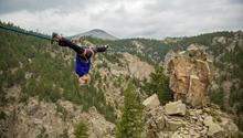 Conoce el Highlining, una disciplina de altura
