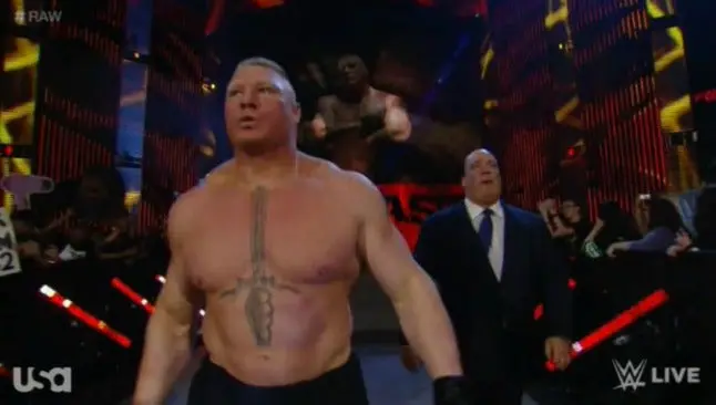 Lesnar, suspendido por atacar a comentaristas y camarógrafo