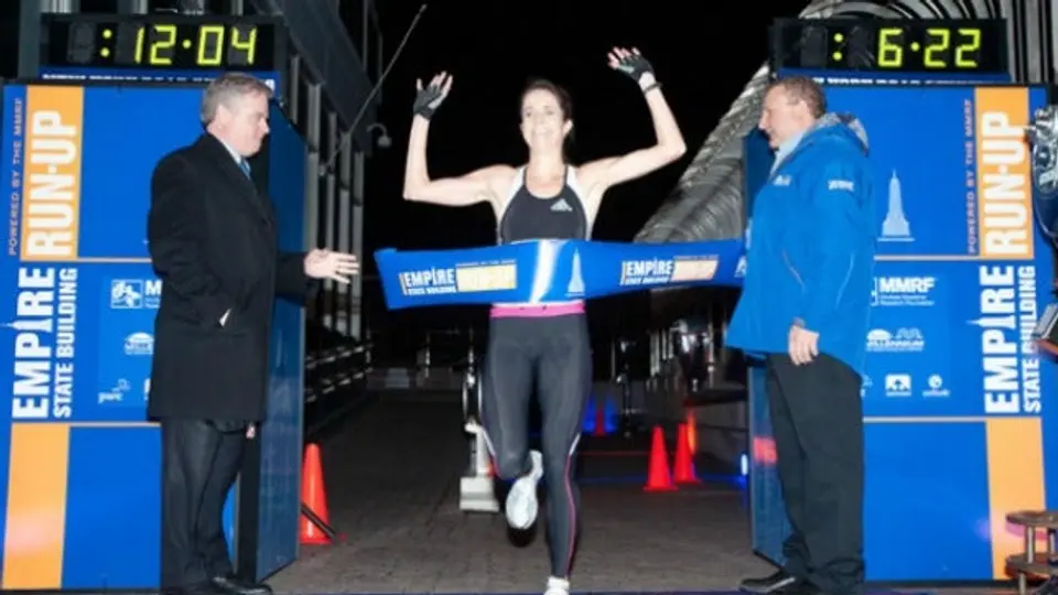 Australiana gana por sexta vez carrera en el Empire State Building