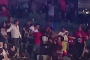 Riña en la tribuna mancha espectáculo de la UFC