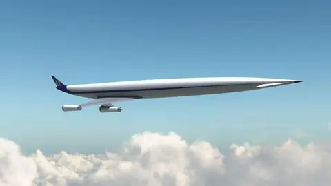 Listo el motor del Súper Avión: llegará a cualquier lugar en 4 horas