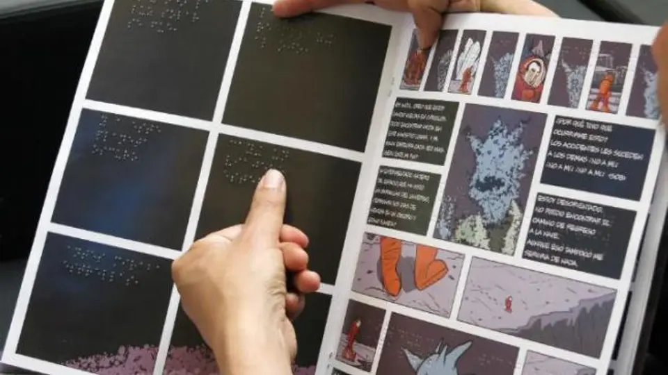 Crean primer cómic mexicano en braile