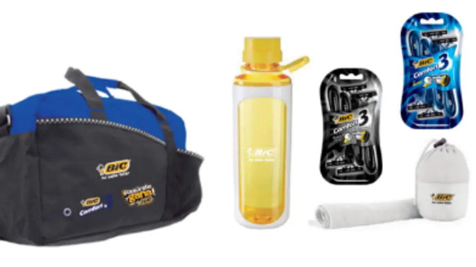 RÉCORD Y Bic te regalan un kit para ir al gimnasio