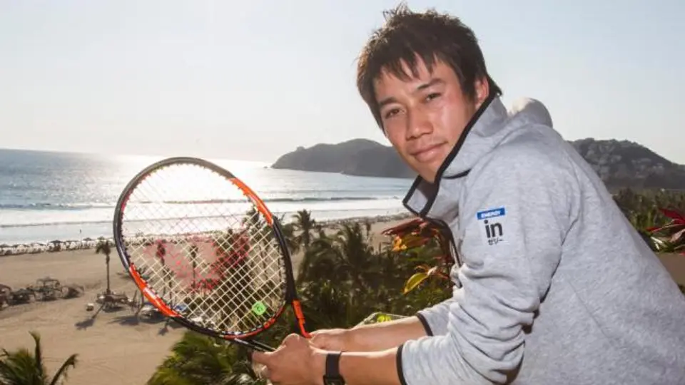 Kei Nishikori, la sensación del Abierto Mexicano de Tenis
