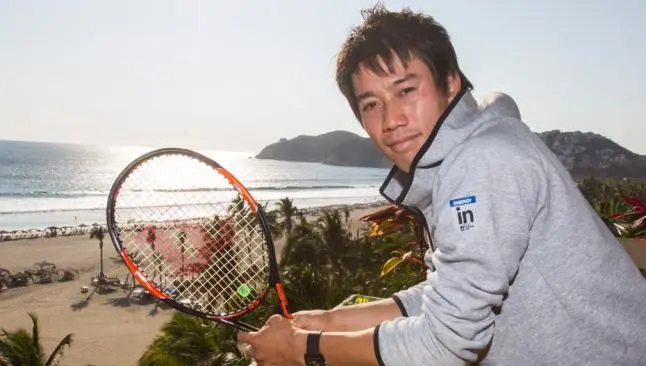 Kei Nishikori, la sensación del Abierto Mexicano de Tenis