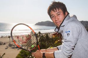 Kei Nishikori, la sensación del Abierto Mexicano de Tenis