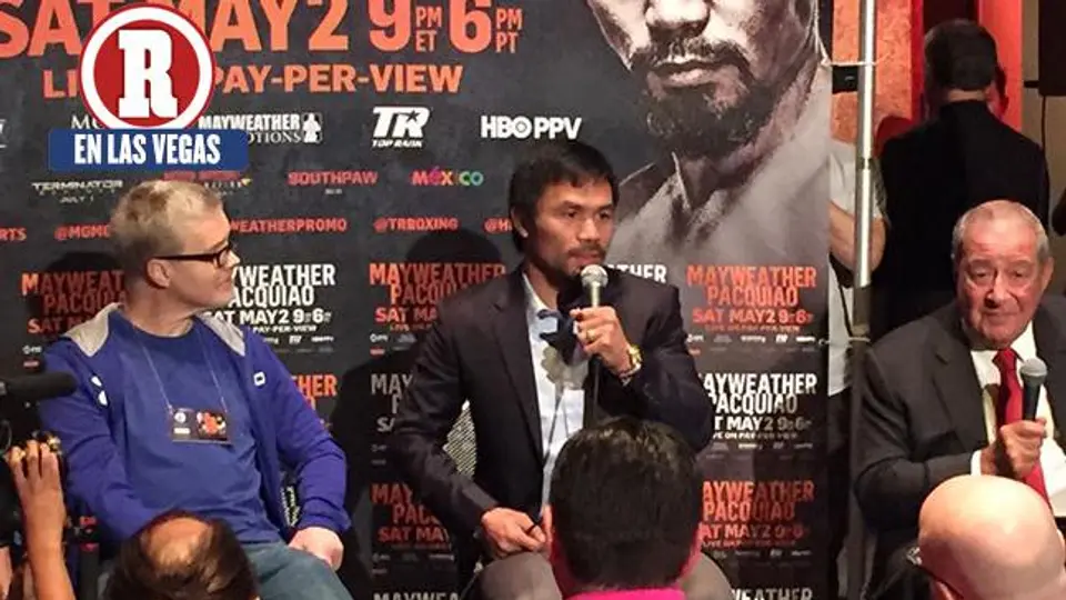 No me incomoda no ser favorito': Pacquiao