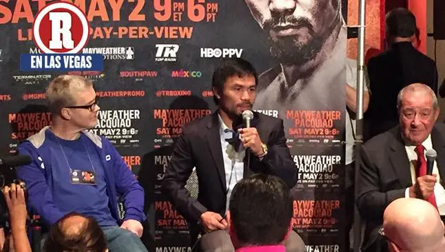 No me incomoda no ser favorito': Pacquiao