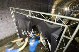 Runners corren bajo tierra en España