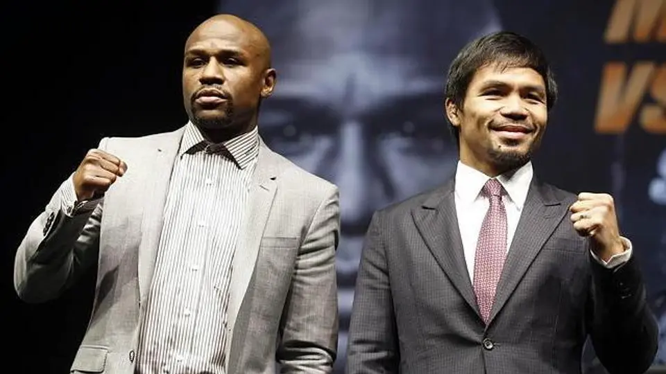 Mayweather y Pacquiao, pugilistas de leyenda con diferencias abismales