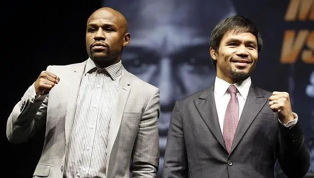 Mayweather y Pacquiao, pugilistas de leyenda con diferencias abismales