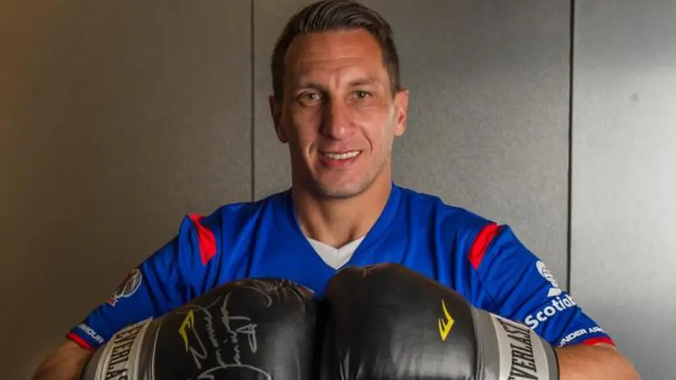 Chaco Giménez se declara fan del boxeo