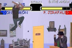 Increíble videojuego del 'Chavo del 8' al estilo Street Fighter