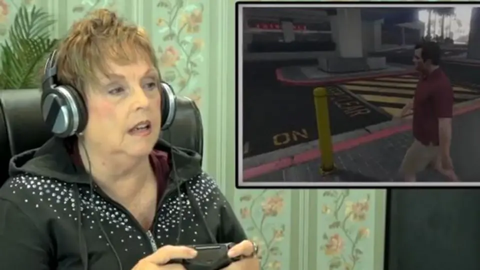 La divertida reacción de adultos que juegan el Grand Theft Auto V