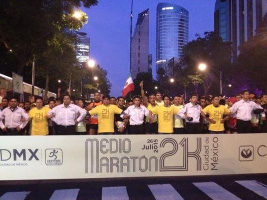 FOTO: @MARATONCDMX