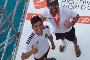 Jonathan Paredes, quinto en Mundial de Clavados de Altura