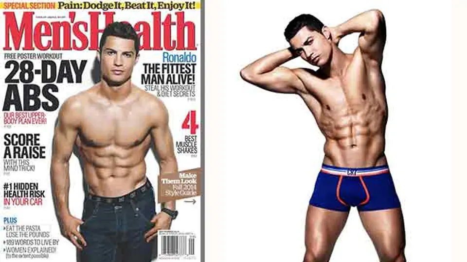 'No ejercito mi cuerpo para ser guapo': CR7