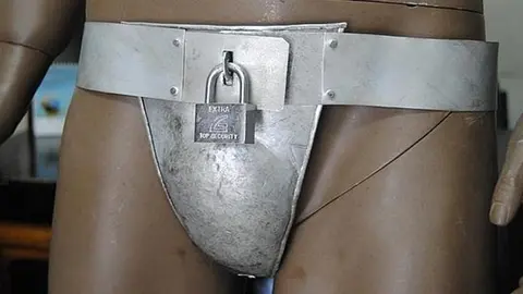 Crean cinturón de castidad para hombres
