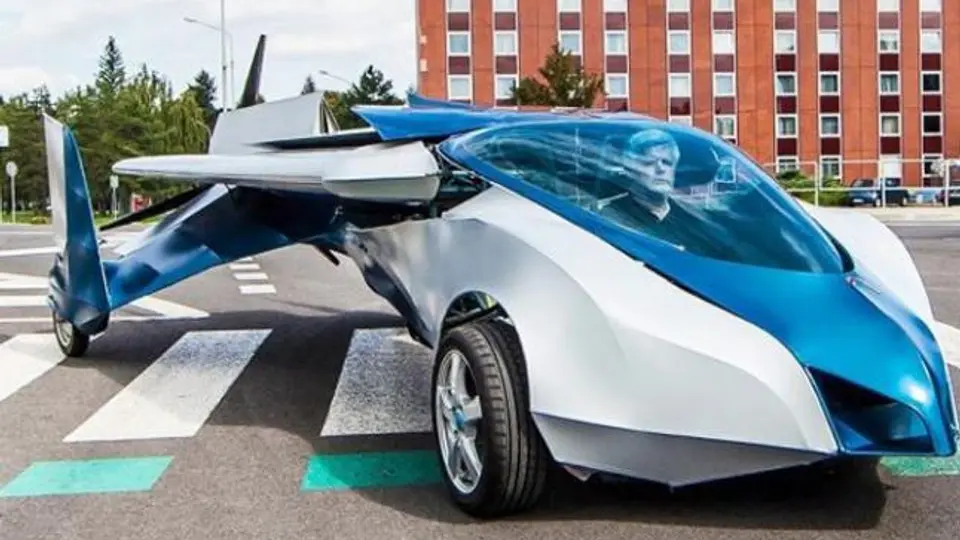 Crean el Aeromobil, un auto volador